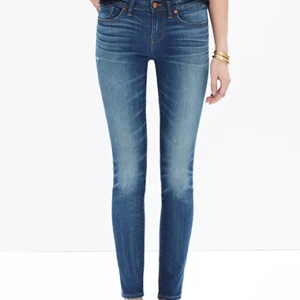 Madewell Skinny Skinny Jeans in Edmonton Wash